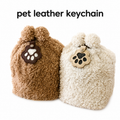 Pet Leather Keychain