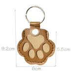 Pet Leather Keychain