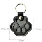 Pet Leather Keychain