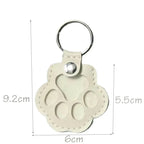 Pet Leather Keychain