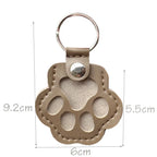 Pet Leather Keychain