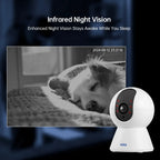 Pet Camera — WiFi, AI Auto-Tracking & Night Vision