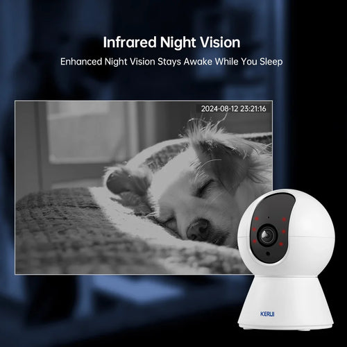 Pet Camera — WiFi, AI Auto-Tracking & Night Vision